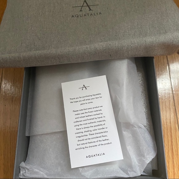 NWT Aquatalia Kacey Leather Loafers Made in Italy size 9 drivers comfy - Picture 8 of 9